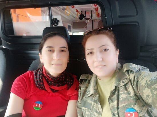 Şuşaya gedən ilk tibb bacısı: "Yoldaşım deyirdi ki..." - FOTO