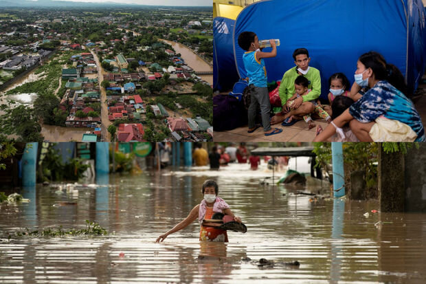 "Noru" super tayfunu Filippini viran qoydu - VİDEO