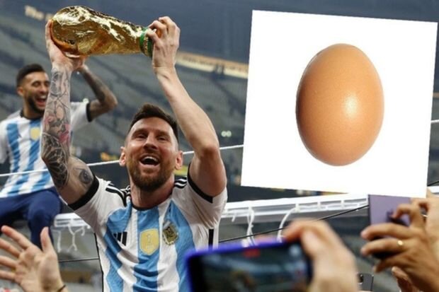 Messinin paylaşımı "yumurta rekordu"nu yenilədi - FOTO