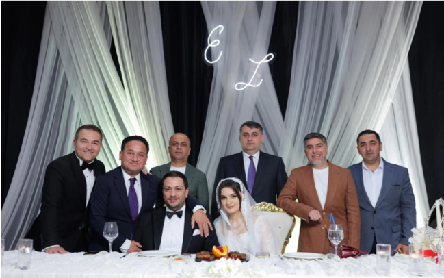 "Cihan" Ləmanla Emilin toyunda - Video - Fotolar