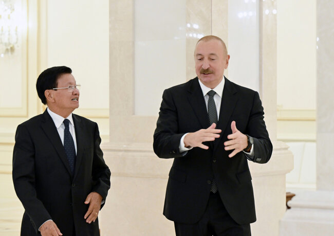 İlham Əliyevin adından rəsmi nahar verildi - Fotolar