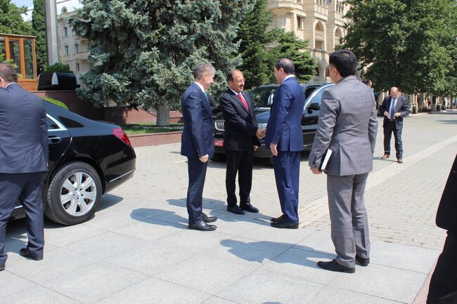 Türkiyənin səfirinin Gəncəyə rəsmi səfəri
