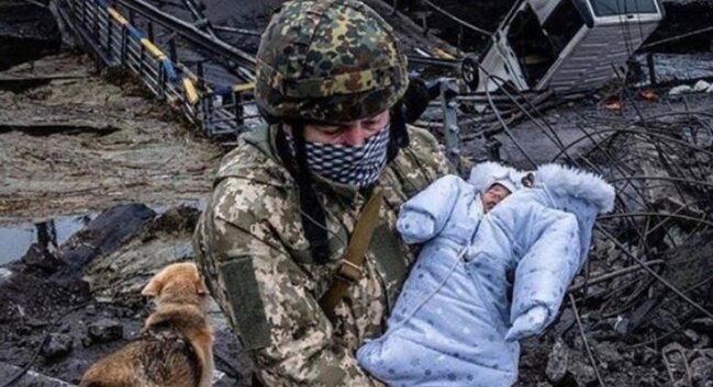Ukraynada 117 uşaq öldürüldü