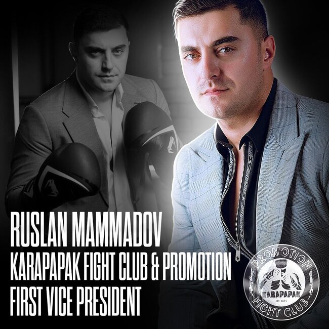 "Karapapak Fight club & Promotion"ın birinci vitse-prezidenti seçildi - FOTO