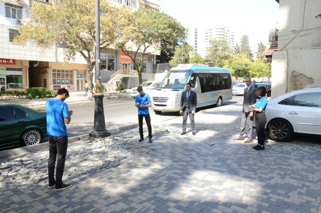 Birgə monitorinqlər Nəsimi rayonunda davam etdirilib