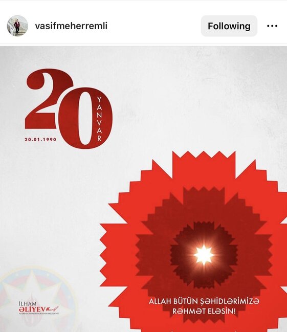 "Günahsız qurbanlar, sizi unutmadıq..." - FOTOLAR