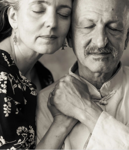 30 illik sevgi - Deqatinin xanımı ilə FOTOları