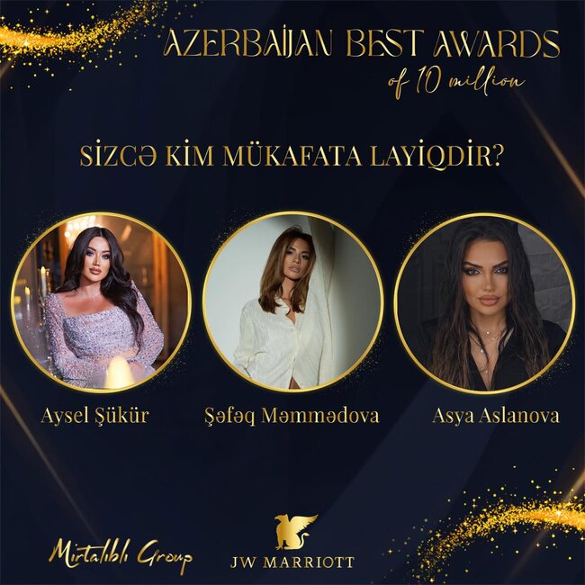 Sahələrinin ən yaxşıları "Azerbaijan Best Awards"da seçiləcək