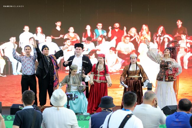 Milli Yaylaq Festivalında bir araya gəldilər - Fotolar