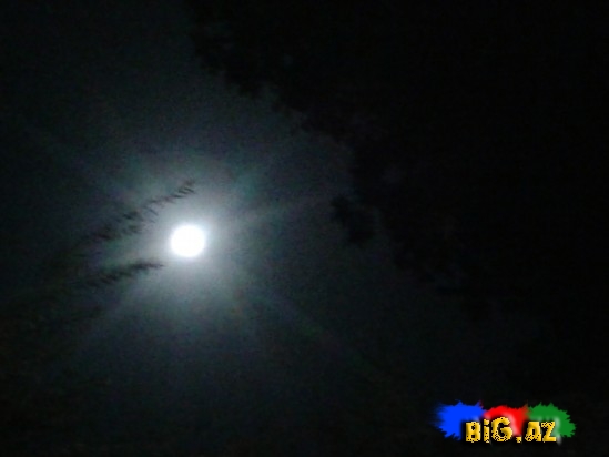 Dünən Ay super idi - FOTO