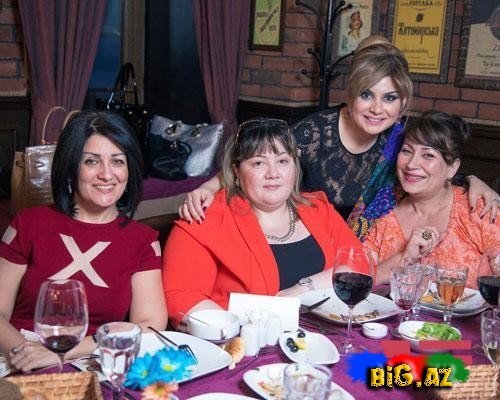 Rövşanə Bektaşinin doğum günündən- FOTO