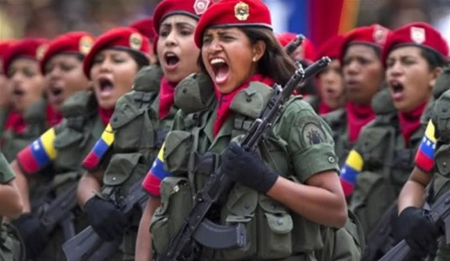 Maduro ölkə tarixinin ən böyük hərbi təlimlərinə start verdi