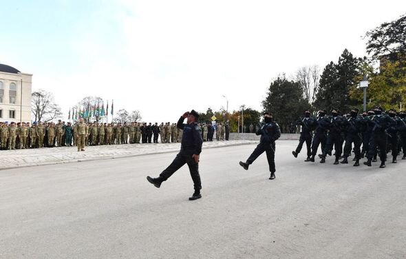 İlham Əliyev Şuşada hərbçilər qarşısında çıxış etdi - VİDEO