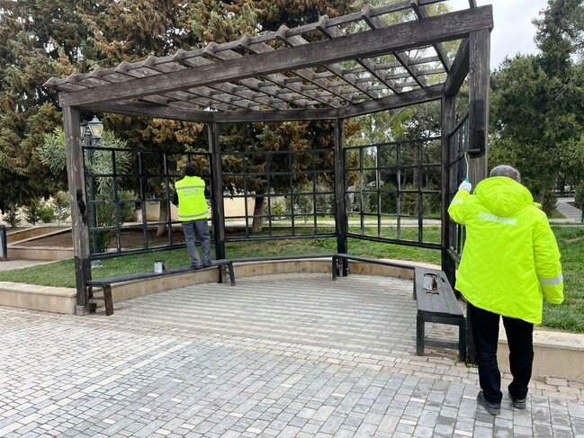 Güclü yağışdan sonra paytaxtda genişmiqyaslı daxili iməclik keçirilib