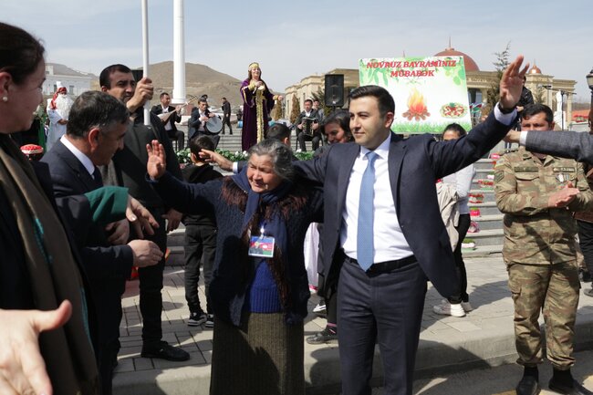 Gədəbəy RİH Novruz bayramı şənliyi təşkil etdi - FOTO-VİDEO