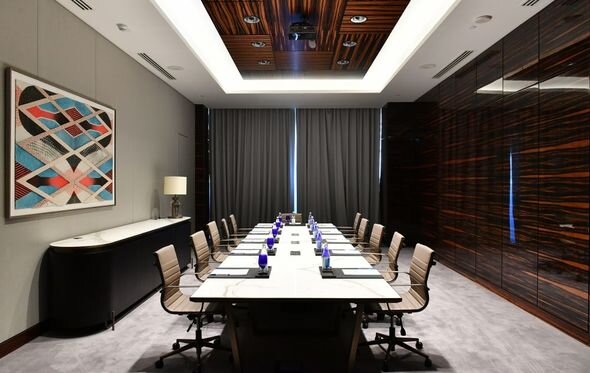 İlham Əliyev və Mehriban Əliyeva Bakıda hotelin açılışında iştirak ediblər - YENİLƏNİB + FOTO