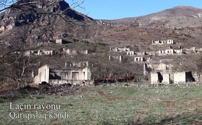 Laçının Qarıqışlaq kəndi - VİDEO