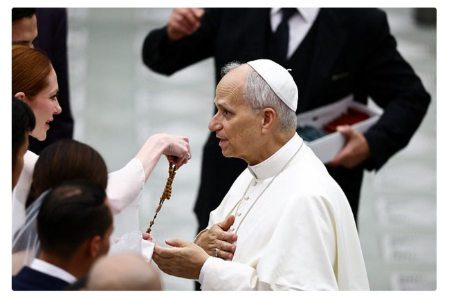 Papa XIV Leo: Alyaska görüşündən sonra Ukrayna üzrə sülhə ümid edirəm