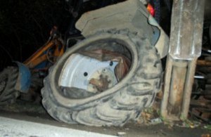 Biləsuvarda traktorun vurduğu piyada öldü