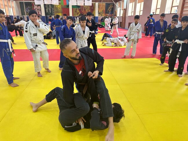 Azərbaycan Braziliya Ciu-citsu İctimai Birliyinin təşkilatçılığı ilə Qarabağ Zərəfinin 5 illiyinə həsr olunmuş Ümumrespublika Seminarı keçirilib