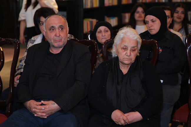 Şəhid baş leytenant Vüsal Babayevin xatirəsinə həsr olunan kitabının təqdimatı keçirildi