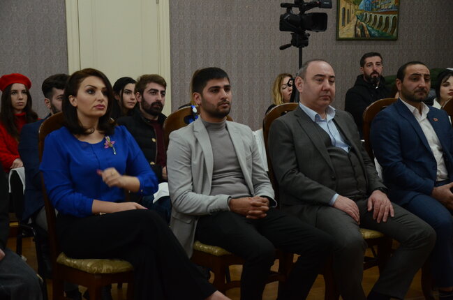 Tbilisidə Azərbaycan-Gürcüstan Gənclərinin I Qarabağ Forumu keçirilir - FOTOLAR