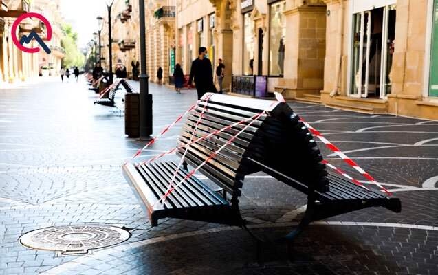 "Tarqovı"da oturmaq qadağan edilib - FOTOLAR