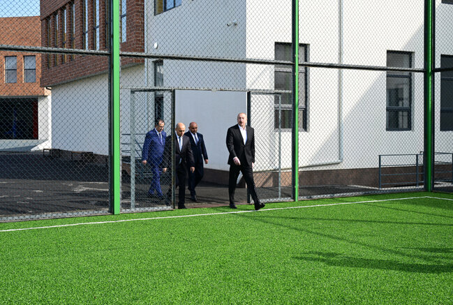 Prezident Lənkərana getdi - Fotolar