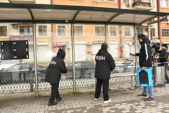 Güclü yağışdan sonra paytaxtda genişmiqyaslı daxili iməclik keçirilib