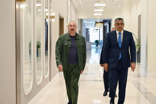 Prezident İlham Əliyev "Xankəndi" hotelinin açılışında iştirak edib