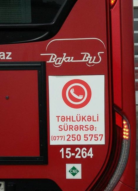 Qaydanı pozan "BakuBus" sürücüsü işdən azad olunub - RƏSMİ