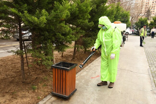 Güclü yağışdan sonra paytaxtda genişmiqyaslı daxili iməclik keçirilib