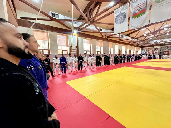 Azərbaycan Braziliya Ciu-citsu İctimai Birliyinin təşkilatçılığı ilə Qarabağ Zərəfinin 5 illiyinə həsr olunmuş Ümumrespublika Seminarı keçirilib