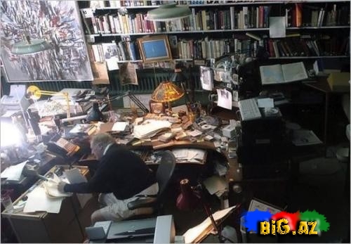 Məşhurların iş otaqları - FOTO