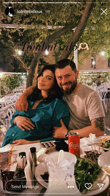 Qurd və hamilə həyat yoldaşından SƏMİMİ FOTO