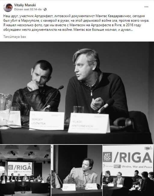 Daha bir rejissor həlak oldu