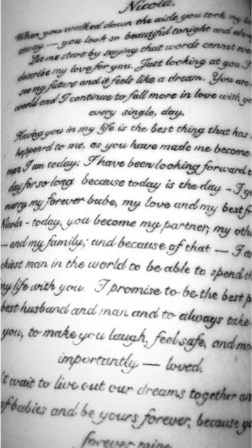 Bekhem evlilik andını döymə etdirdi - FOTO