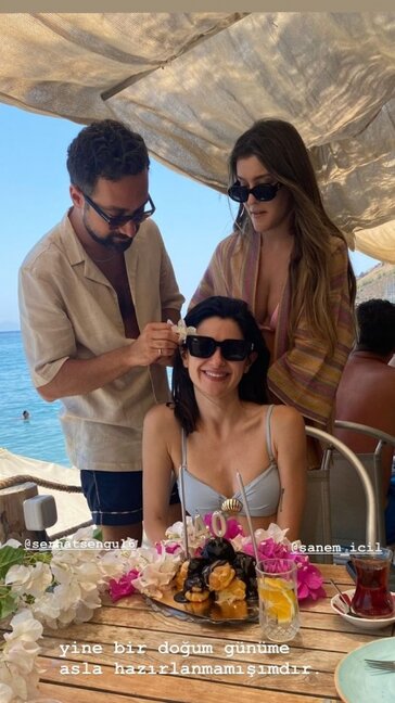 Nəsrin Cavadzadənin ad günündən - FOTOLAR