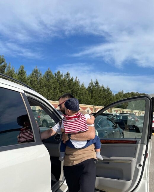 Bu da müğənni Azad Şabanovun HƏYAT YOLDAŞI - FOTOLAR