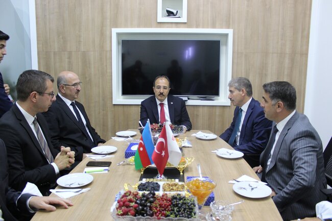 Türkiyənin səfirinin Gəncəyə rəsmi səfəri