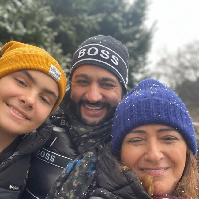 Yusif Eyvazovun ailəsiylə İsveçrə gəzintisi - Fotolar