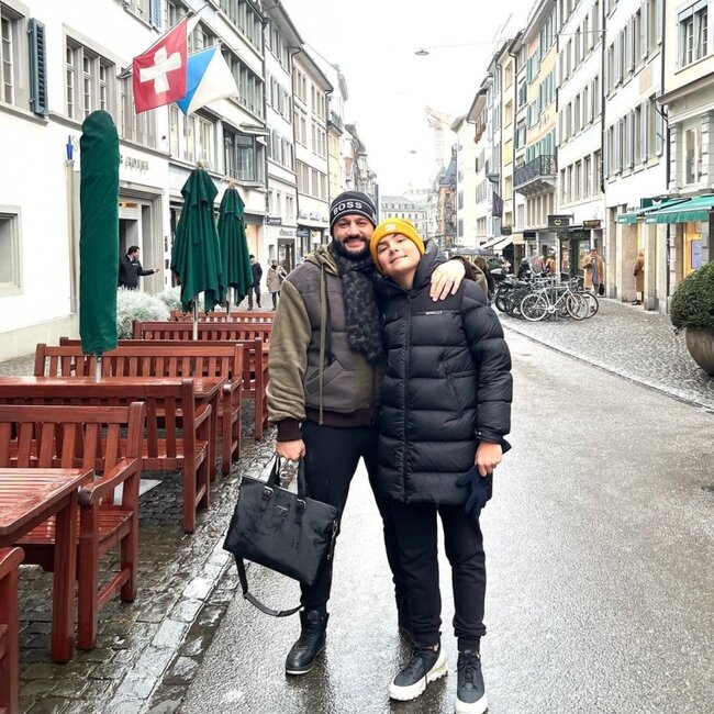 Yusif Eyvazovun ailəsiylə İsveçrə gəzintisi - Fotolar