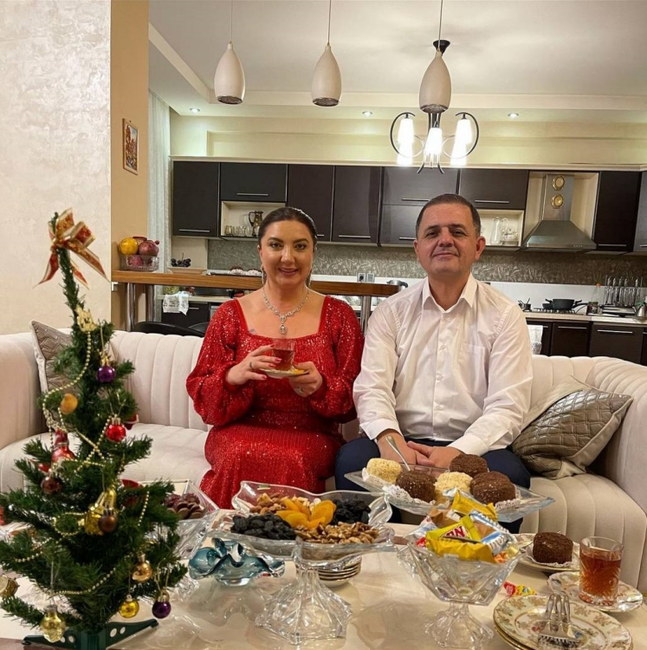 "Gəlin evində Yeni il qonaqlığı gözəl olurmuş" - Fotolar