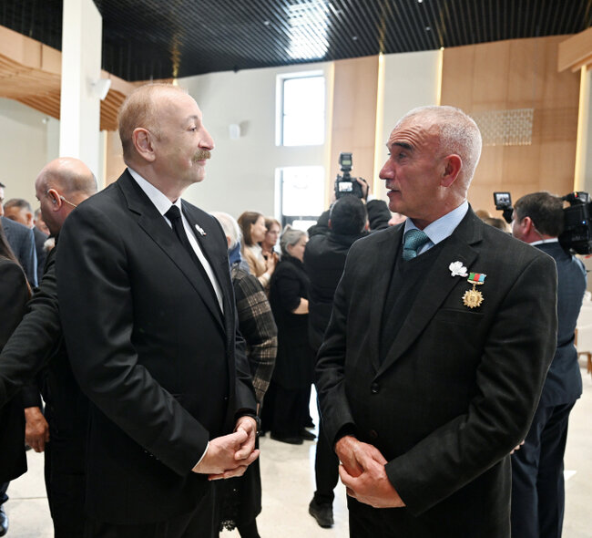 Xocalı Soyqırımı Memorialının açılışından - Fotolar