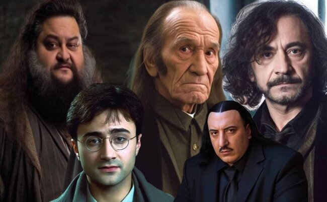 Azərbaycanlı məşhurlar "Harri Potter"də oynasaydılar... - Fotolar