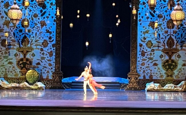 "Min bir gecə" baleti Moskvada - Fotolar