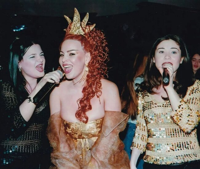 Aygün, Natavan və Elnarə illər əvvəl - Foto