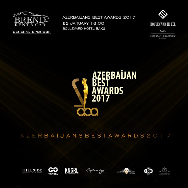 Hər kəsin gözlədiyi "Azerbaijan Best Awards" milli mükafatlandırma mərasiminə 1 həftə qaldı