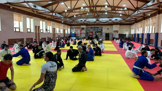 Azərbaycan Braziliya Ciu-citsu İctimai Birliyinin təşkilatçılığı ilə Qarabağ Zərəfinin 5 illiyinə həsr olunmuş Ümumrespublika Seminarı keçirilib