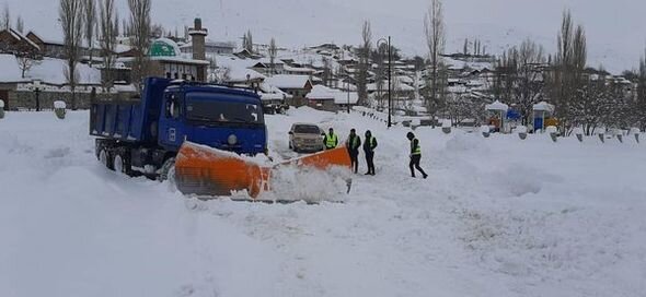 Şamaxı-Pirqulu-Dəmirçi yolunda son vəziyyət - FOTO
